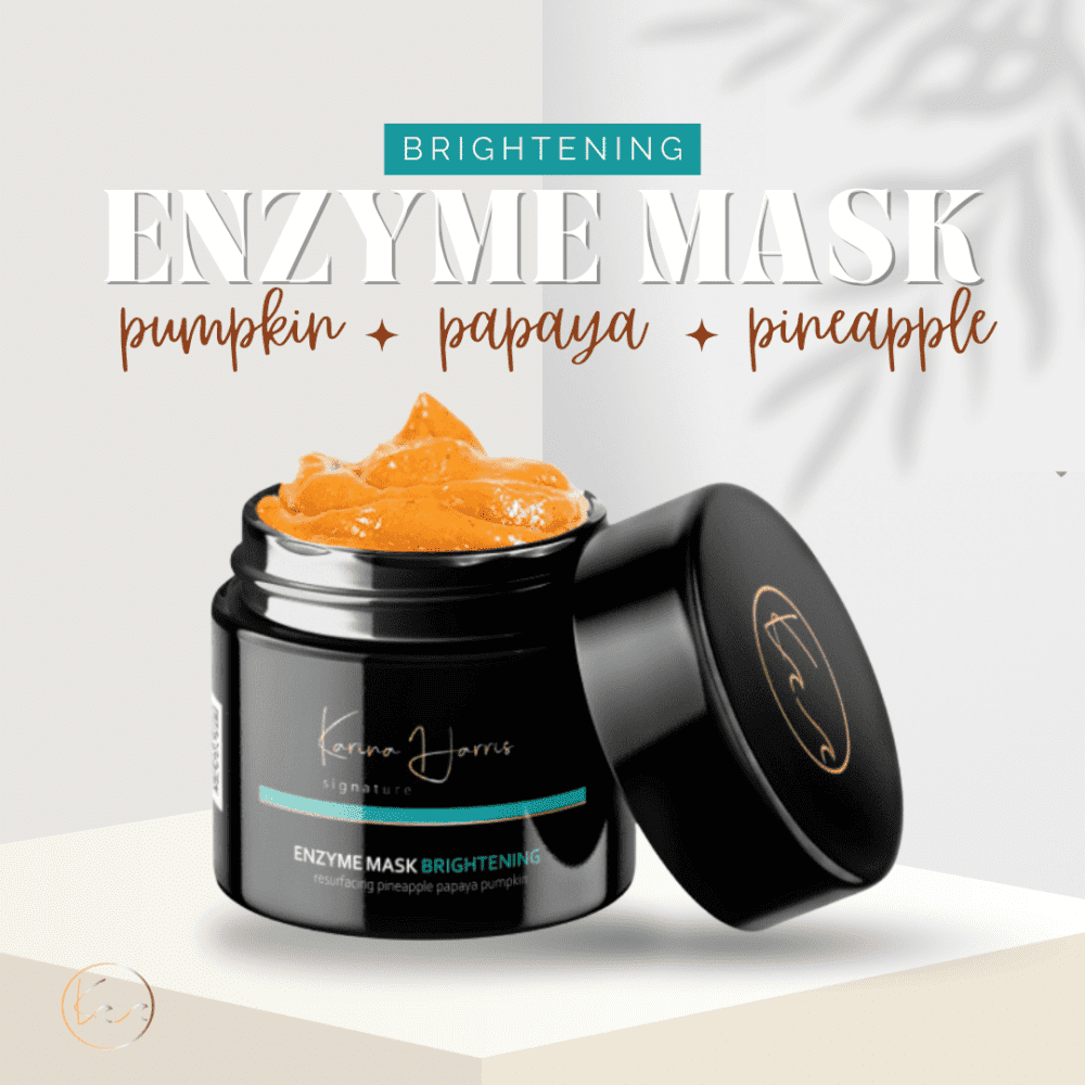 Enzyme Mask Brightening + Resurfacing Pineapple Papaya Pumpkin īKaria Mōon By Karina Harris